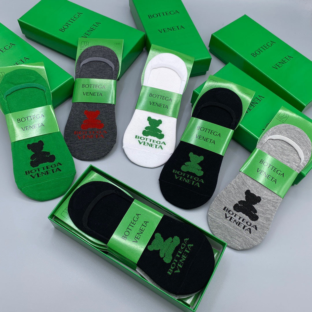 235QA35SDE Stylish socks(5 pairs )