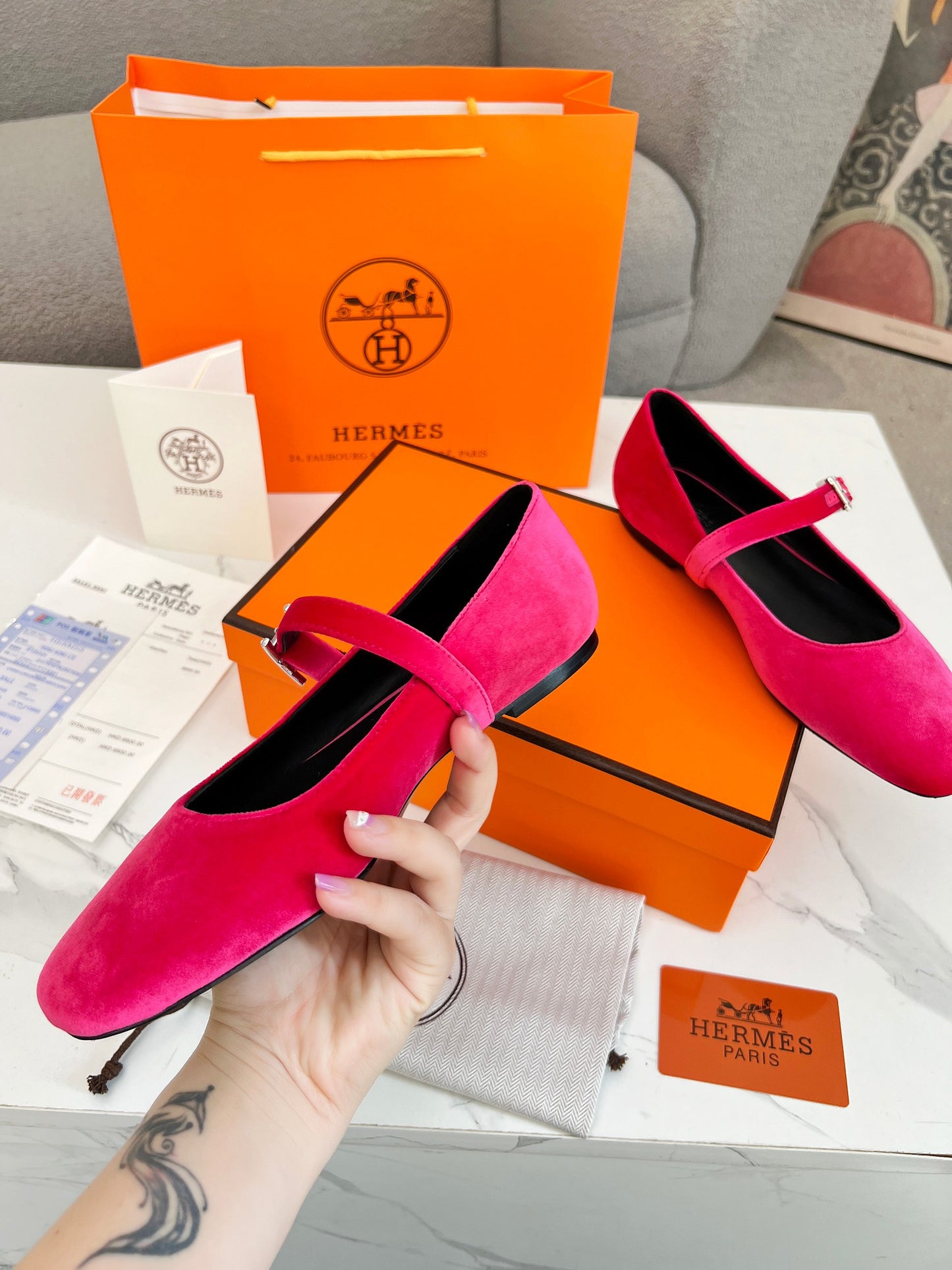 285ZH49ZDE Stylish leather Shoes
