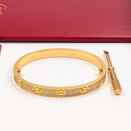 PK1KDE Stylish 3-row diamond bracelet