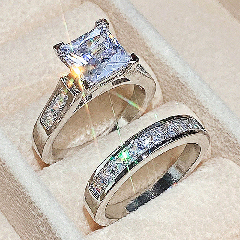 PYA7JDE Stylish Diamond Ring High Quality Wedding Ring