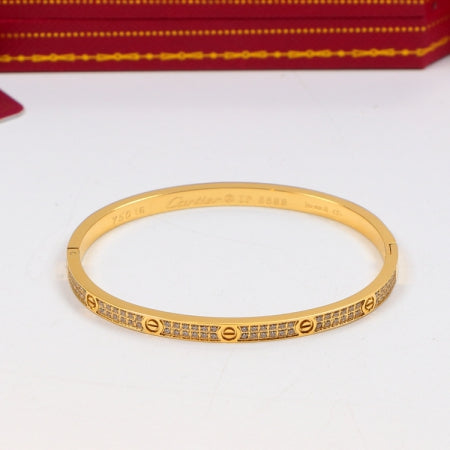 PK2KDE Stylish 2-row diamond bracelet