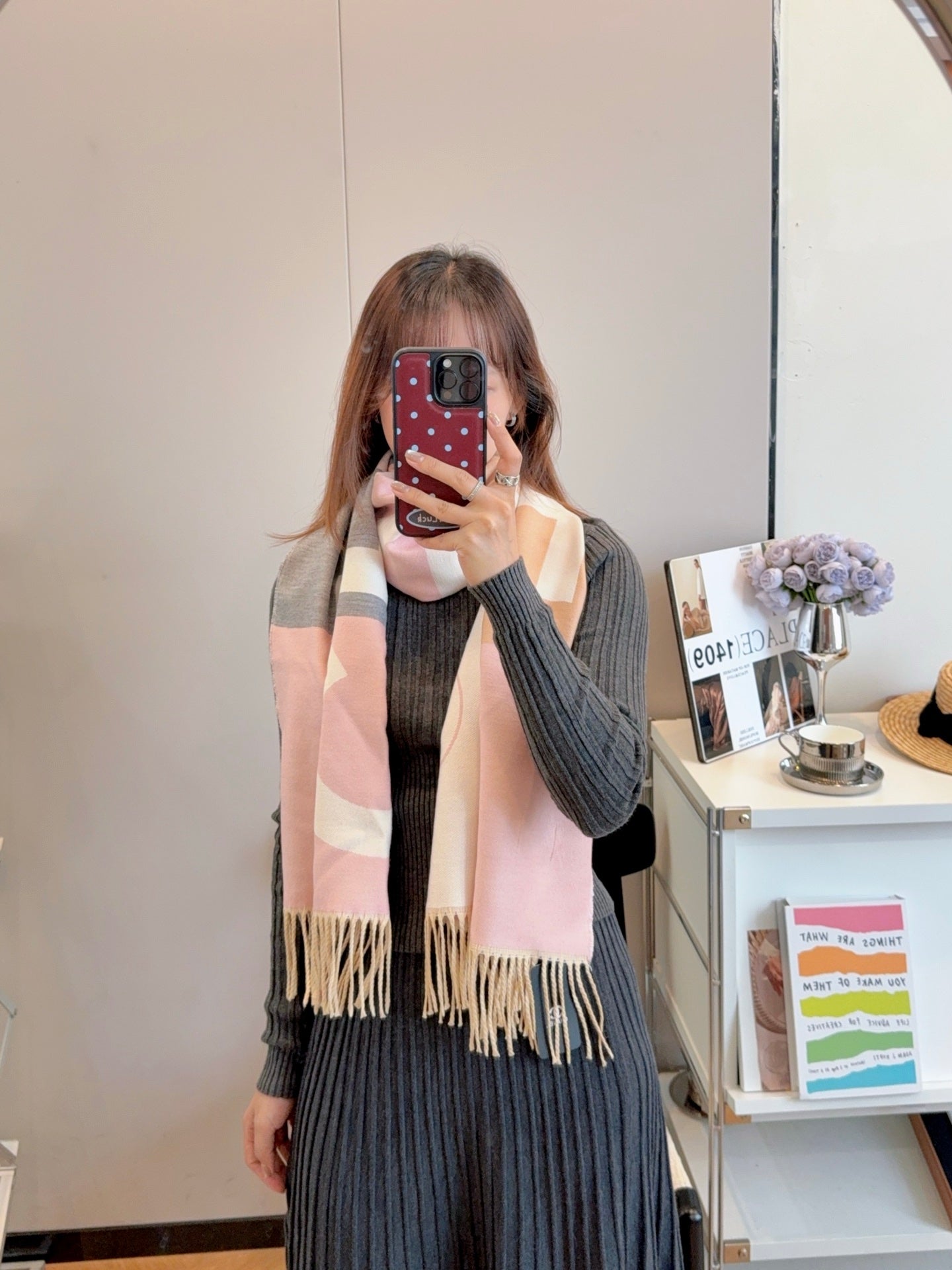 175RC38WDE Stylish Winter Scarves