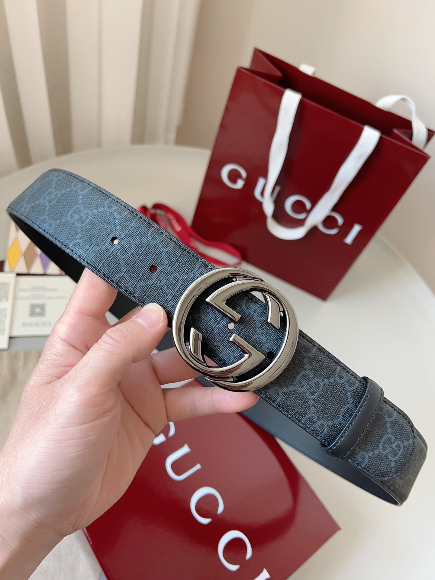 195NB2PDE Stylish high-quality leather belt