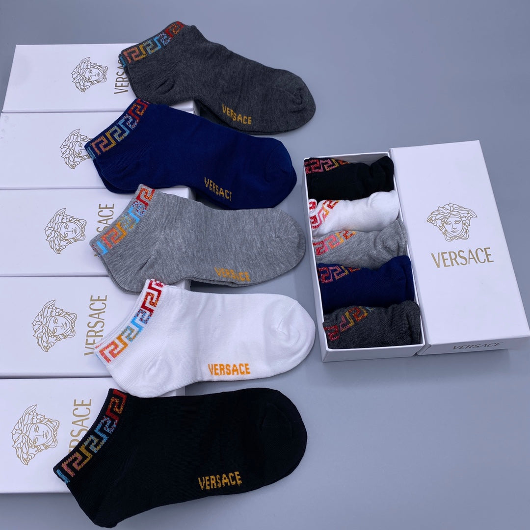 235QV42SDE Stylish socks(5 pairs )