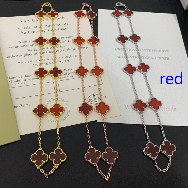 5XVA181XDE Stylish 10 flowers necklaces