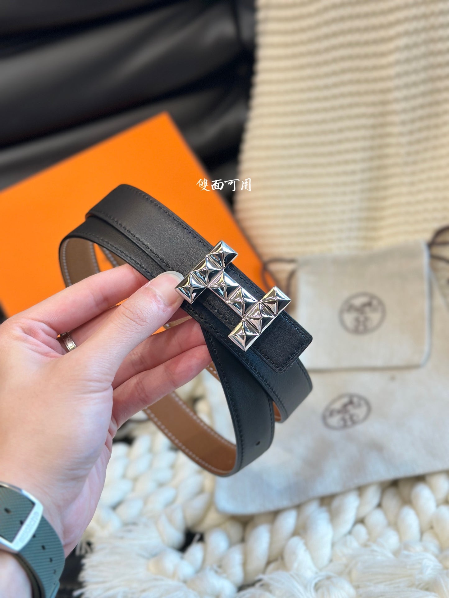 1WH189PDE Stylish High quality belt With full package