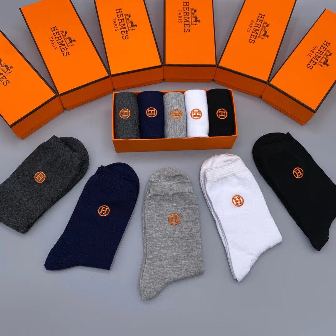 235QH23SDE Stylish socks(5 pairs )