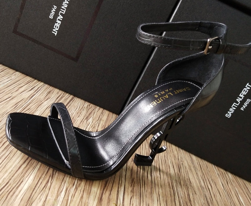 2XSL149ZDE Stylish leather high heels(10.5cm)