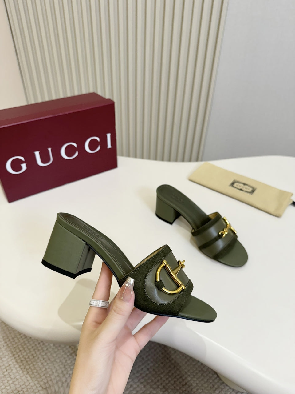 275NB10ZDE Stylish leather High heels
