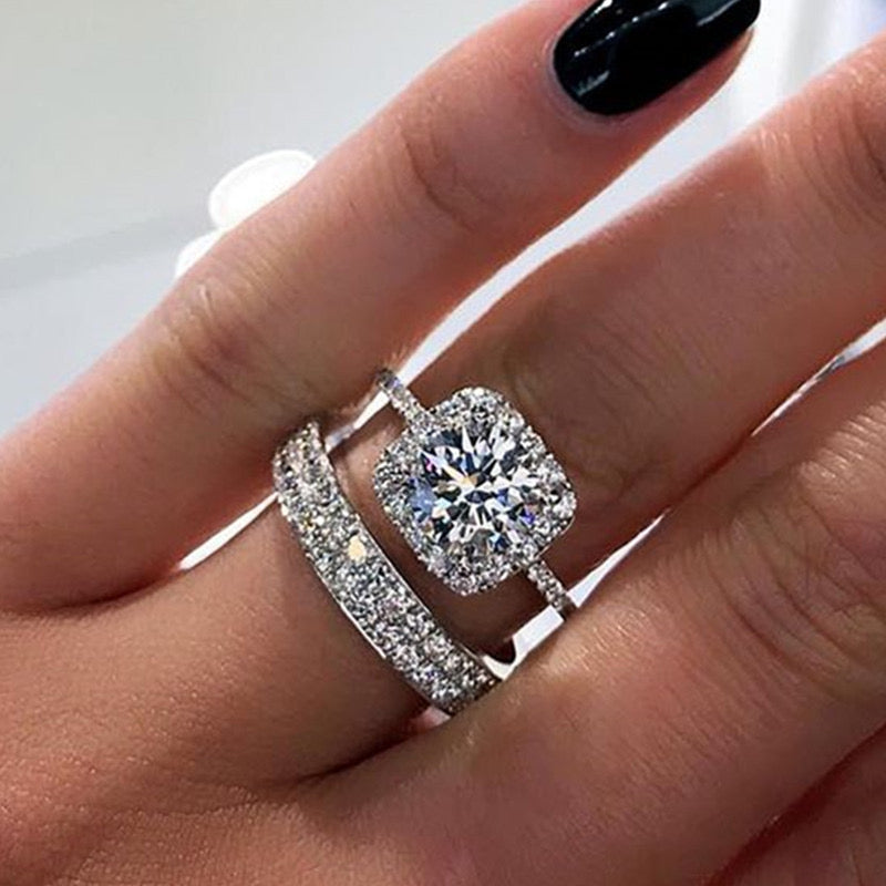 PYA8JDE Stylish Diamond Ring High Quality Wedding Ring
