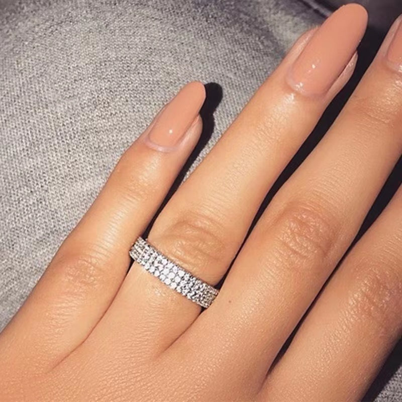 PYA17JDE Stylish Diamond Ring High Quality Wedding Ring