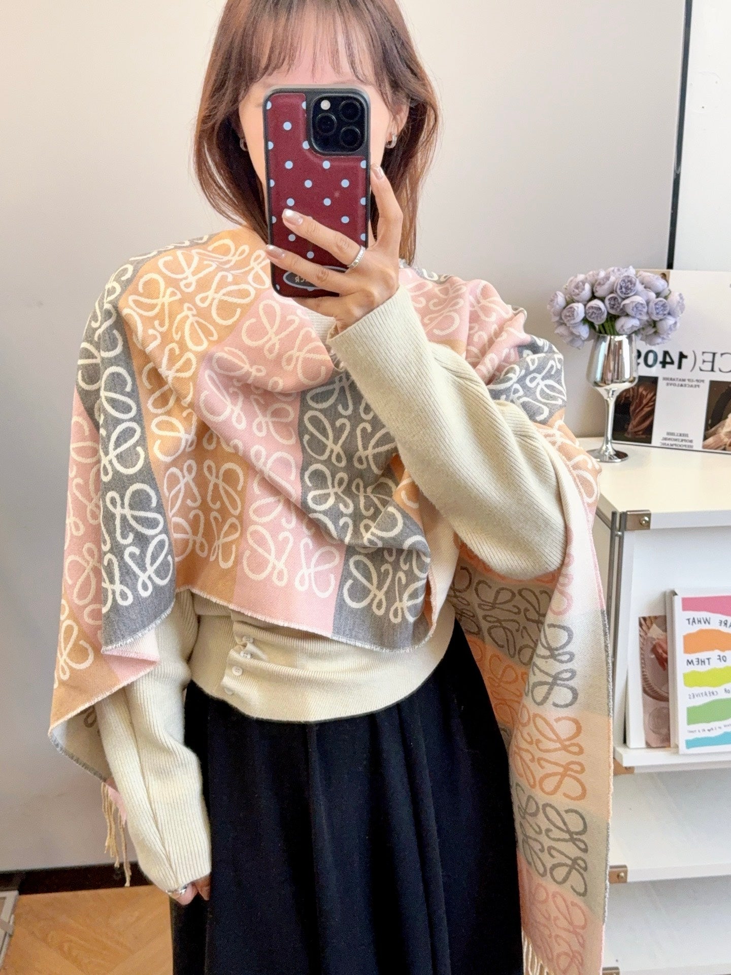 175RA42WDE Stylish Winter Scarves