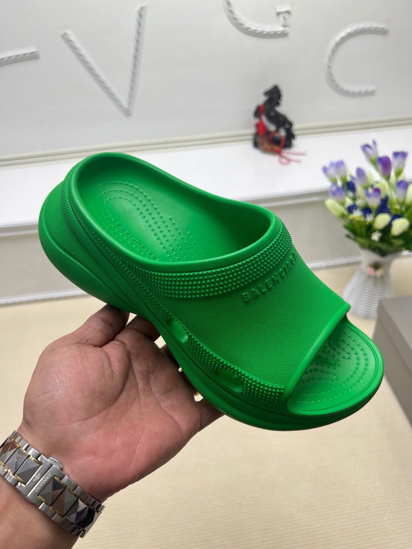54J41ZDE Stylish slippers Sole thickness 6cm
