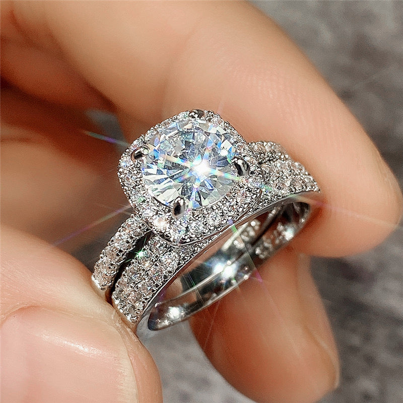 PYA8JDE Stylish Diamond Ring High Quality Wedding Ring