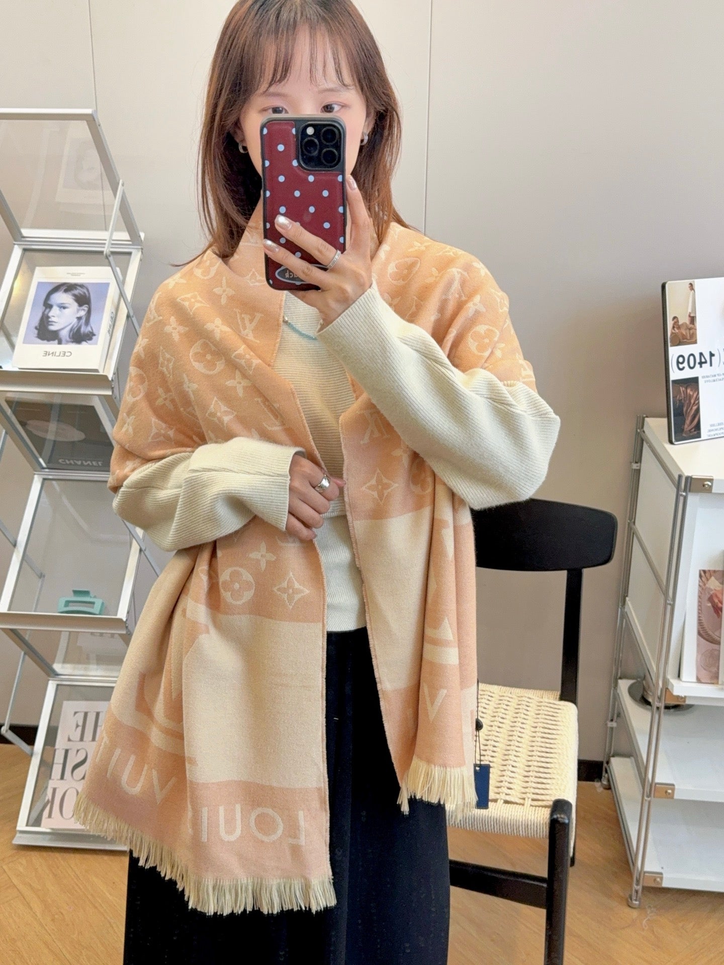 175RE40WDE Stylish Winter Scarves