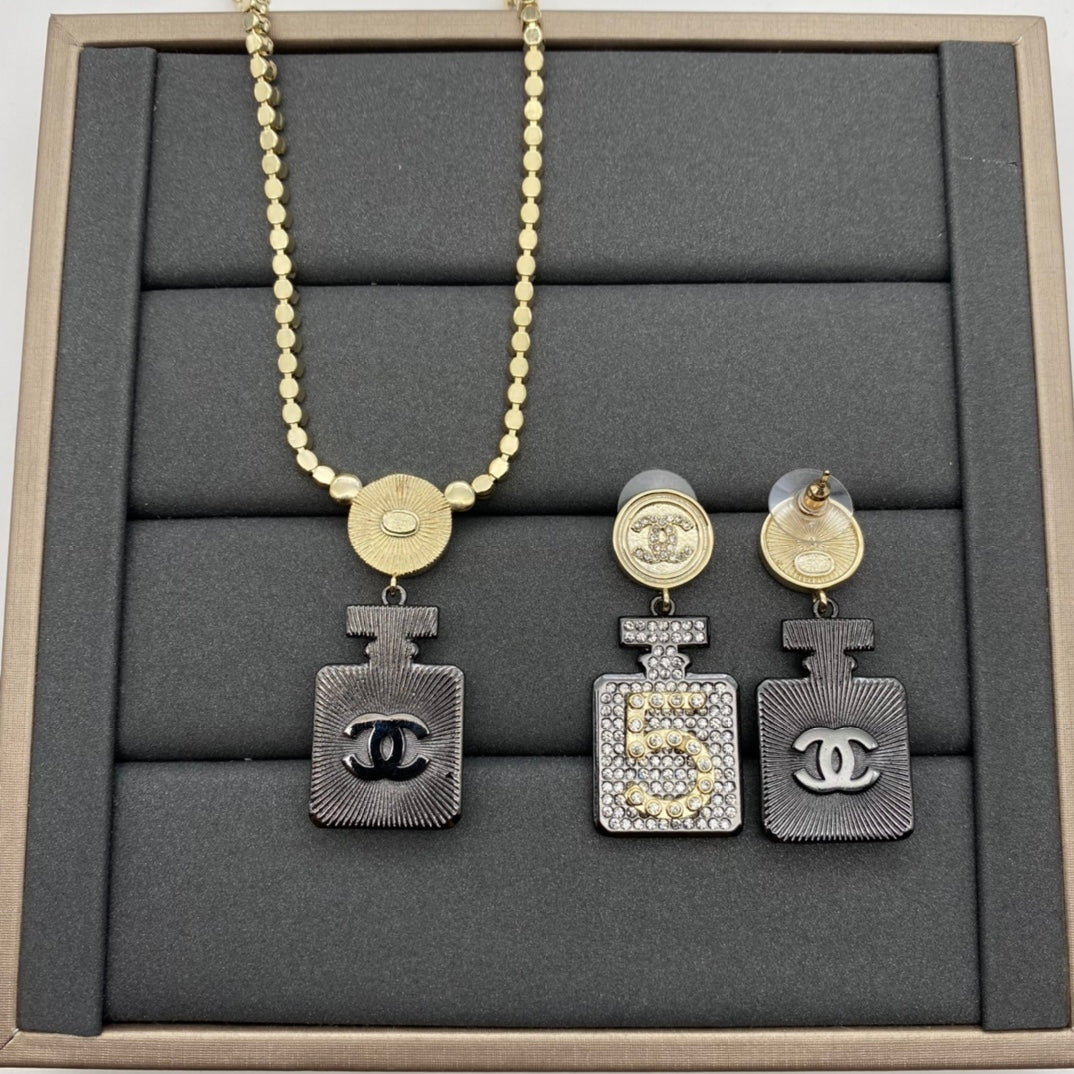 1NC85XDE Stylish necklace earrings