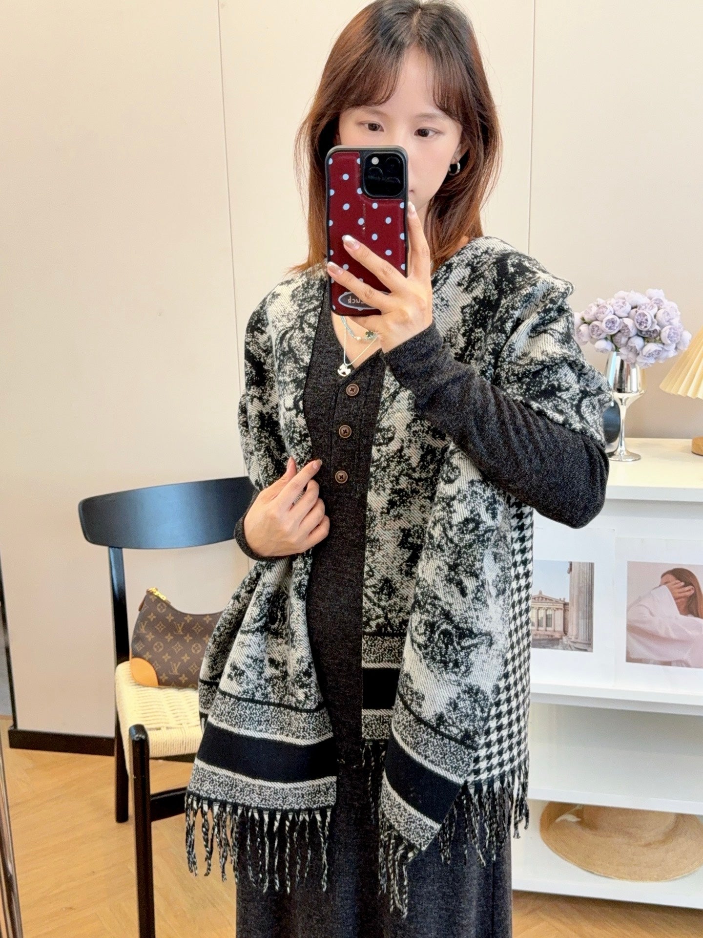 185ZD39WDE Stylish Winter Scarves