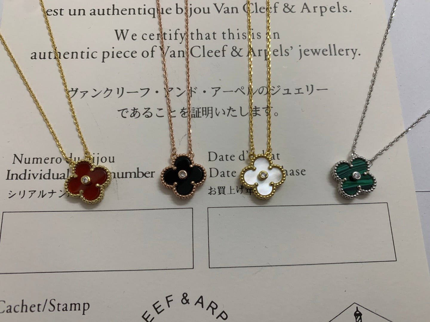 5XVA185XDE Stylish 1 flower necklace