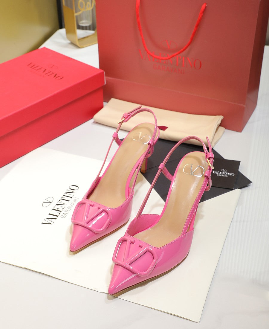 245RVL21ZDE Stylish leather High heels