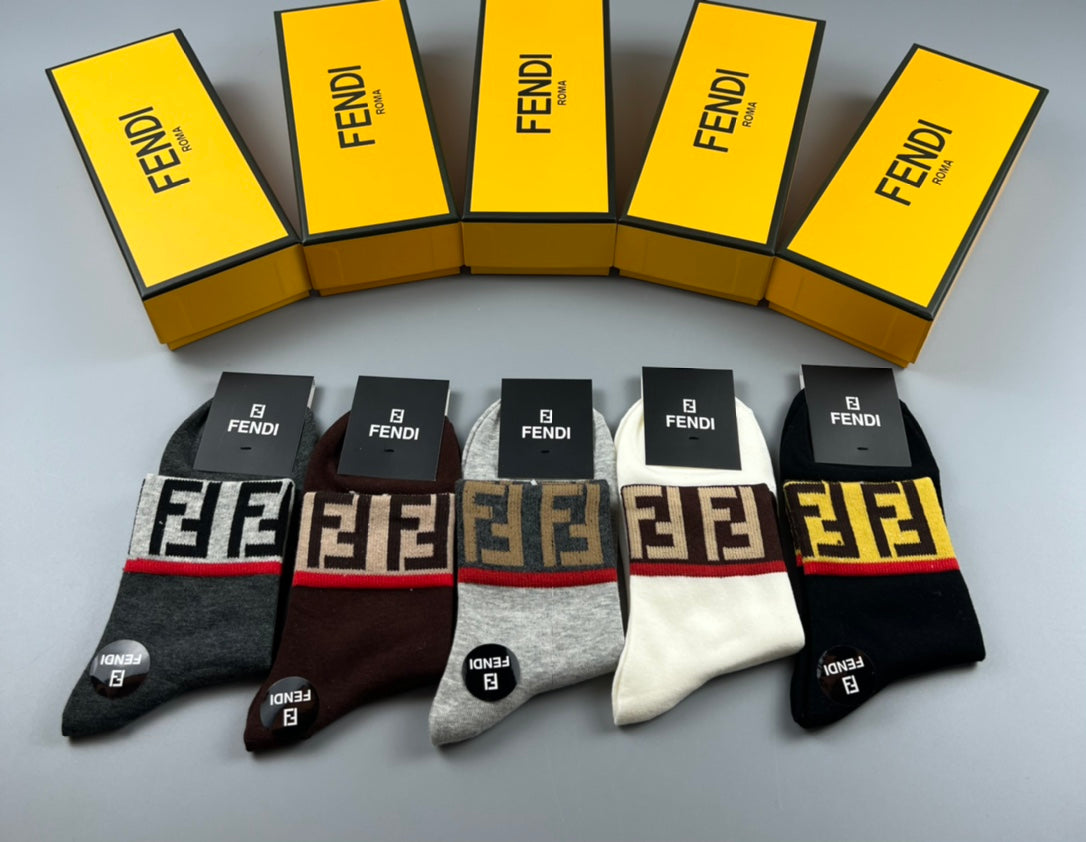 235QF65SDE Stylish socks(5 pairs )
