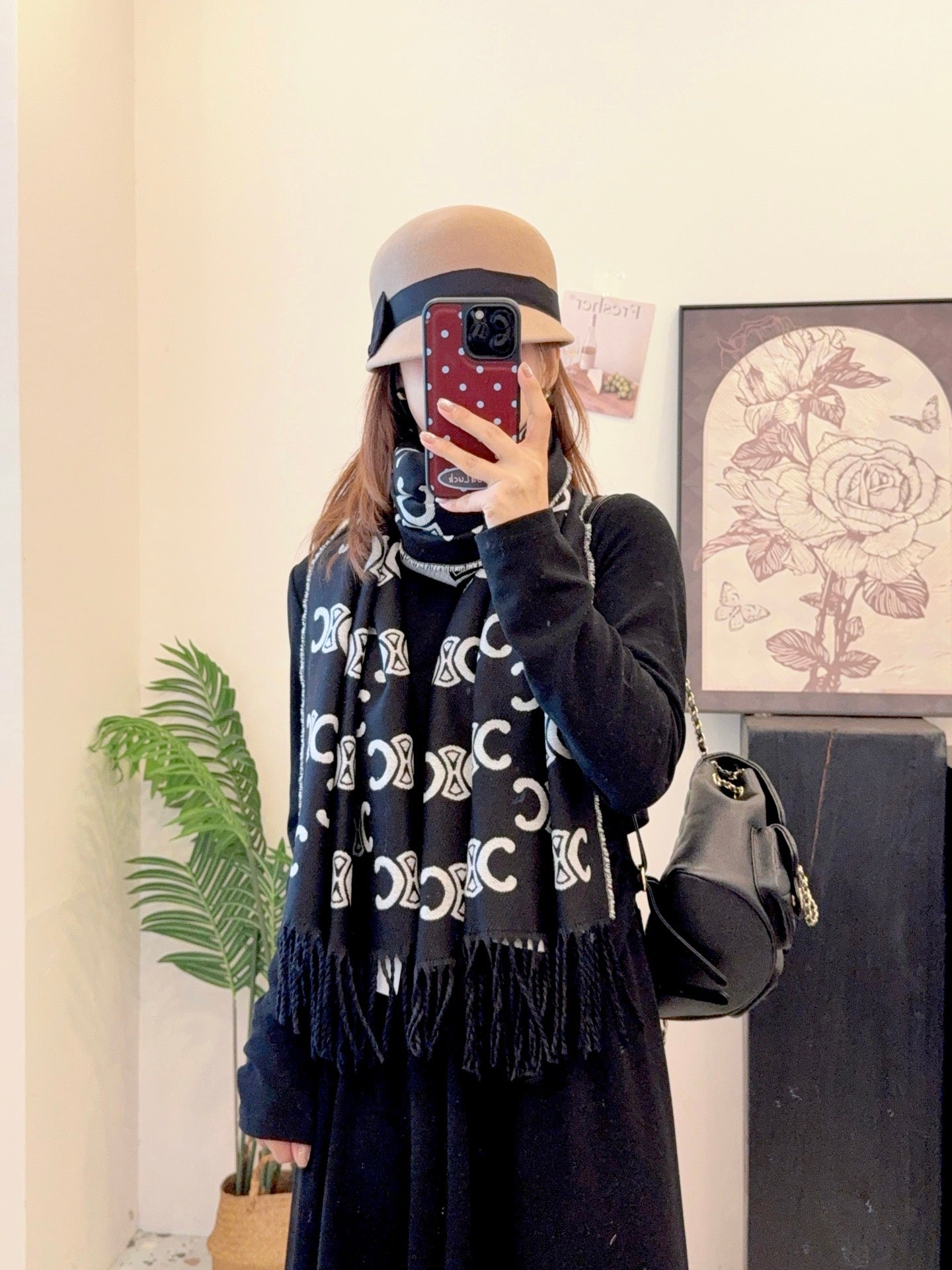 175RA15WDE Stylish Winter Scarves