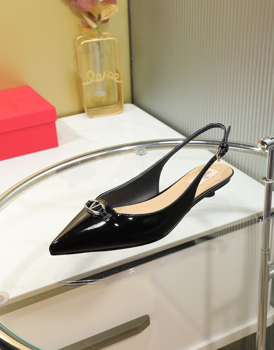 245RVL11ZDE Stylish leather High heels