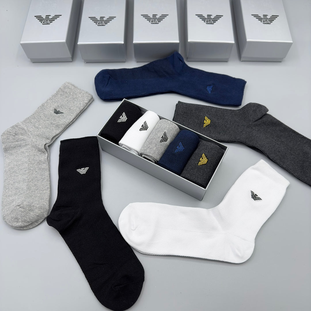 235QA30SDE Stylish socks(5 pairs )