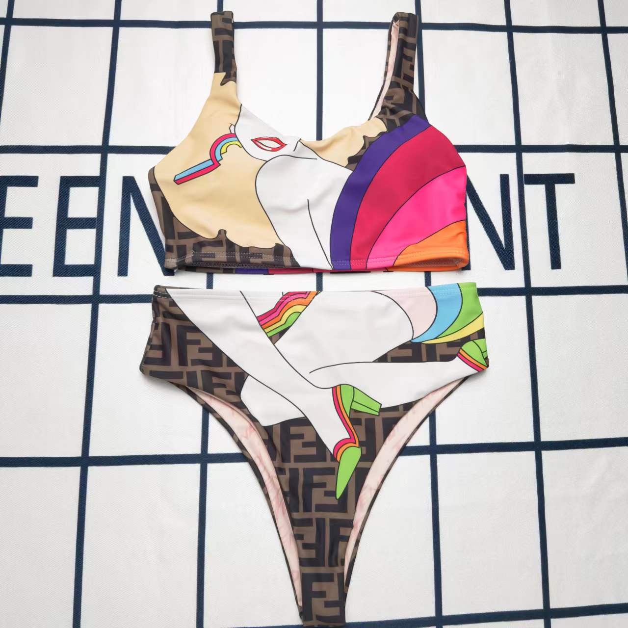 14F221YDE Stylish Bikini swimsuit