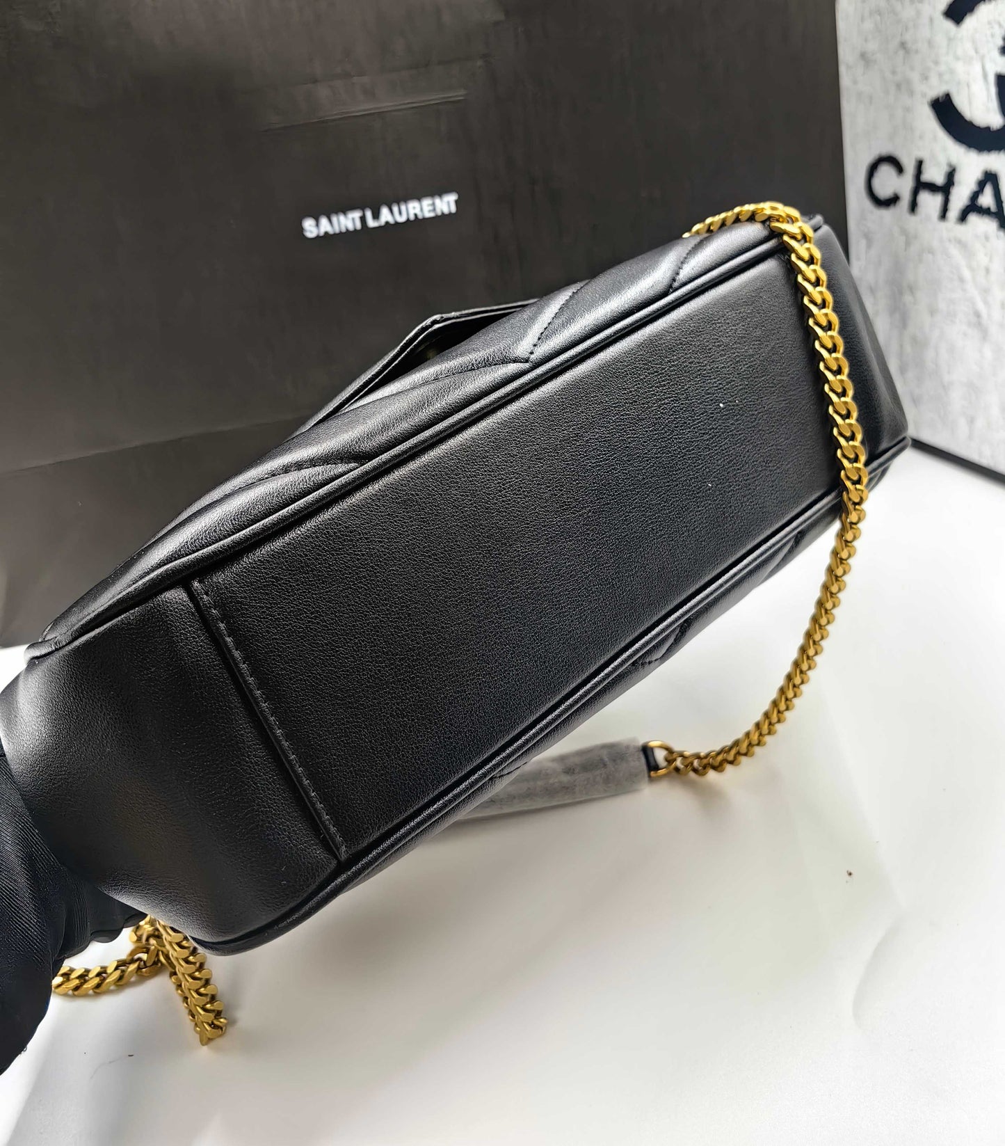 165NSL108BDE Stylish leather bag