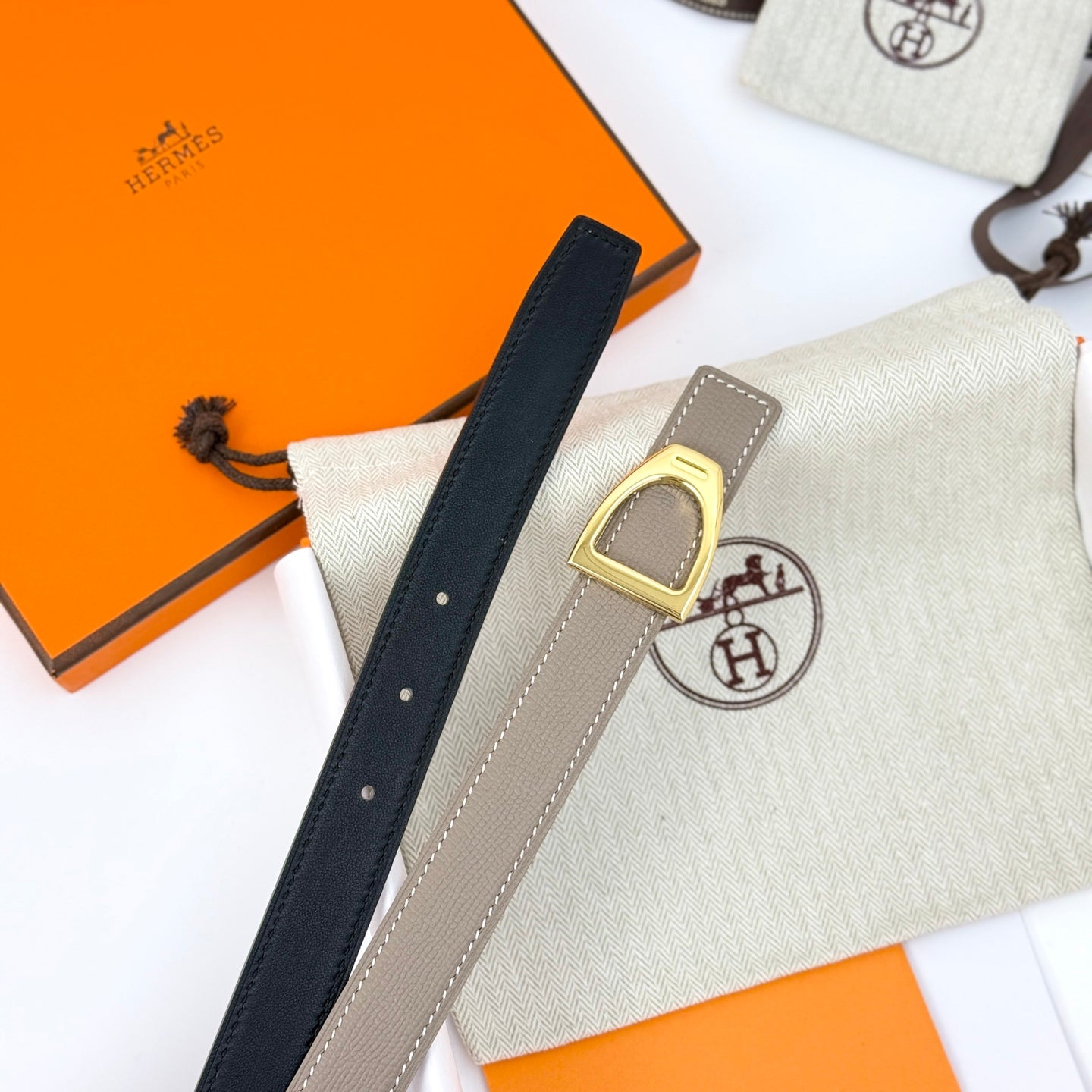 155RH232PDE Stylish High quality belt With full package