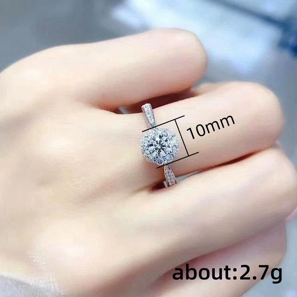 PYA46JDE Stylish Diamond Ring High Quality Wedding Ring