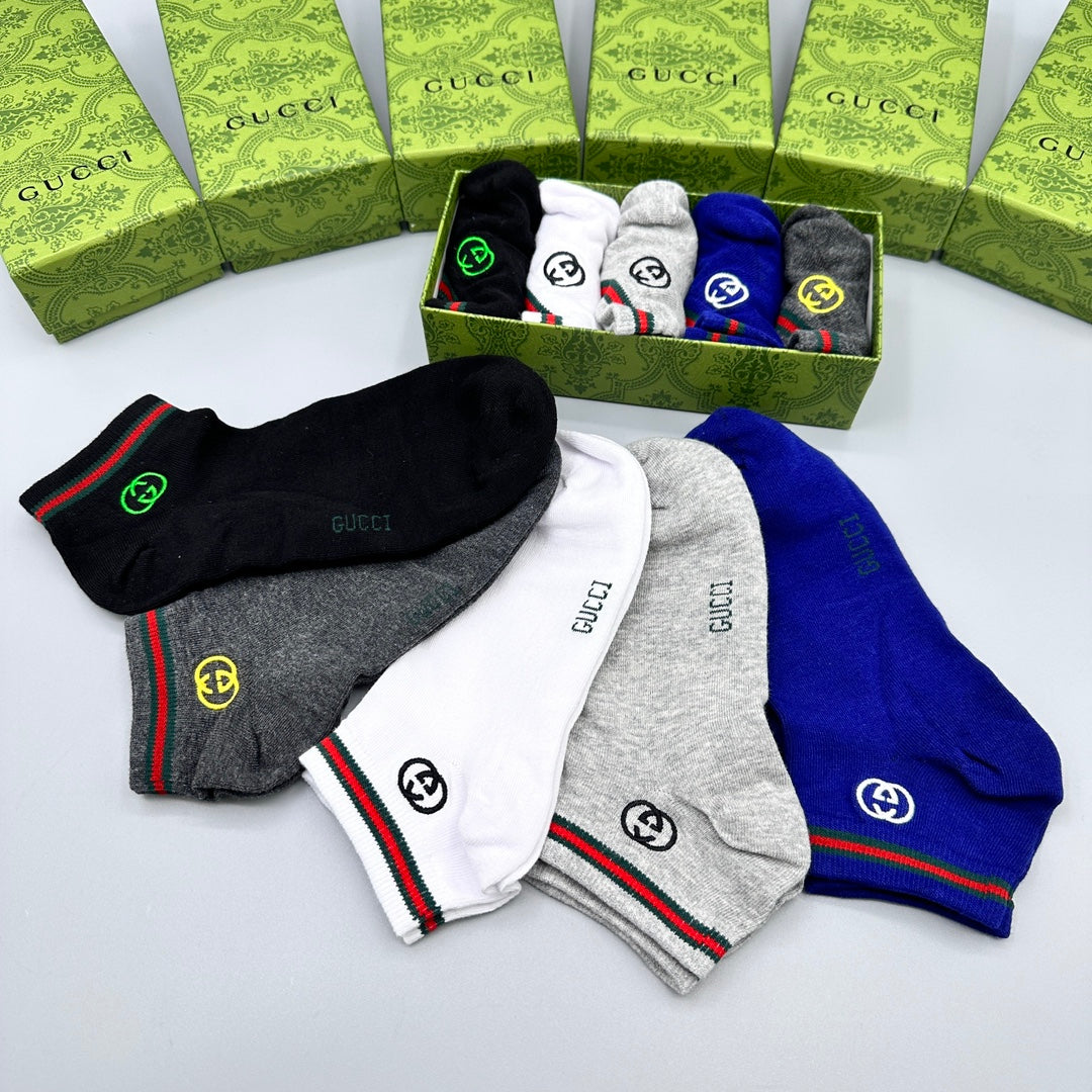 235QB51SDE Stylish socks(5 pairs )
