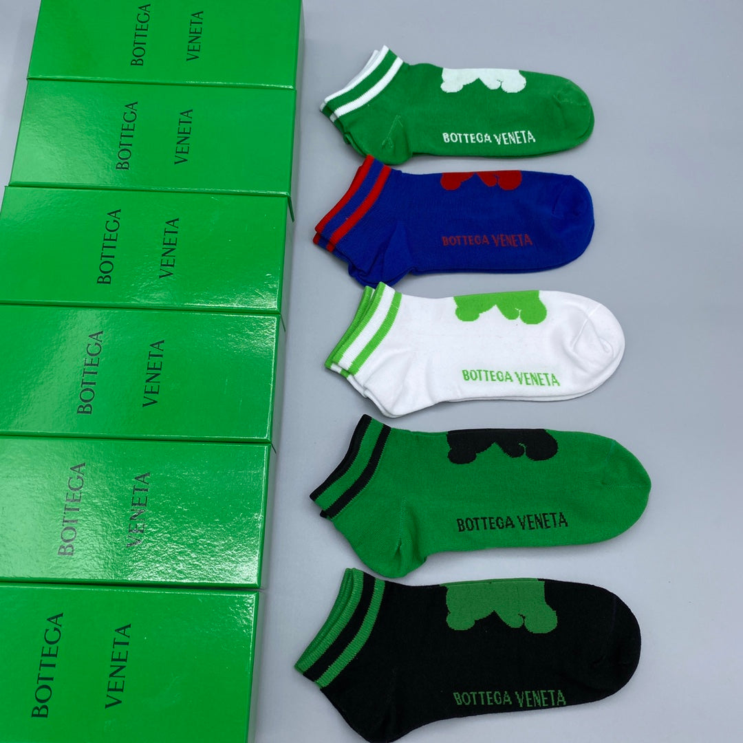 235QA45SDE Stylish socks(5 pairs )