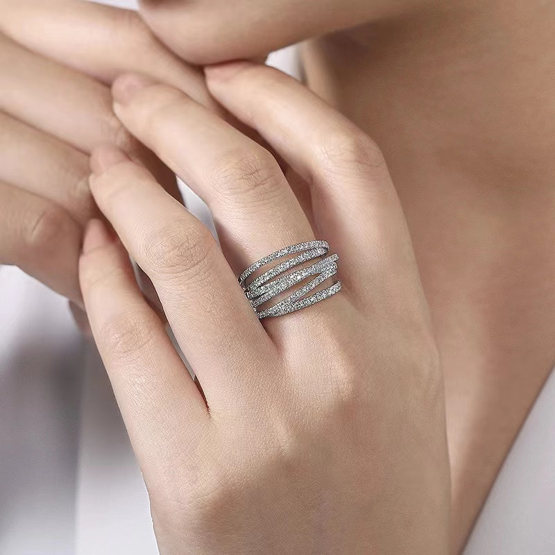 PYA15JDE Stylish Diamond Ring High Quality Wedding Ring