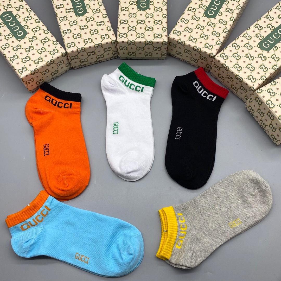 235QB61SDE Stylish socks(5 pairs )