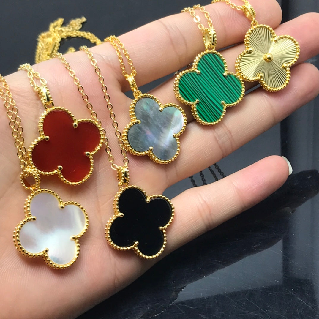 5XVA183XDE Stylish Big flower necklace