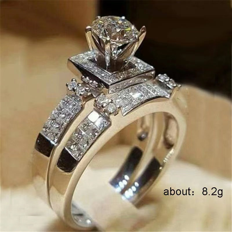 PYA27JDE Stylish Diamond Ring High Quality Wedding Ring