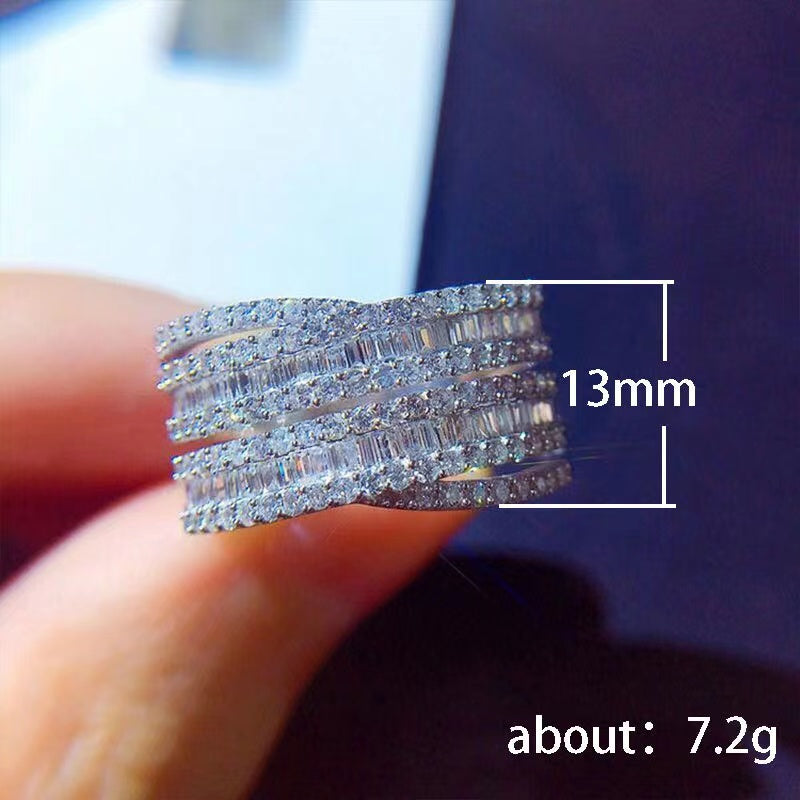 PYA13JDE Stylish Diamond Ring High Quality Wedding Ring