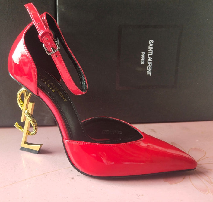 2XSL158ZDE Stylish leather high heels(patent leather)