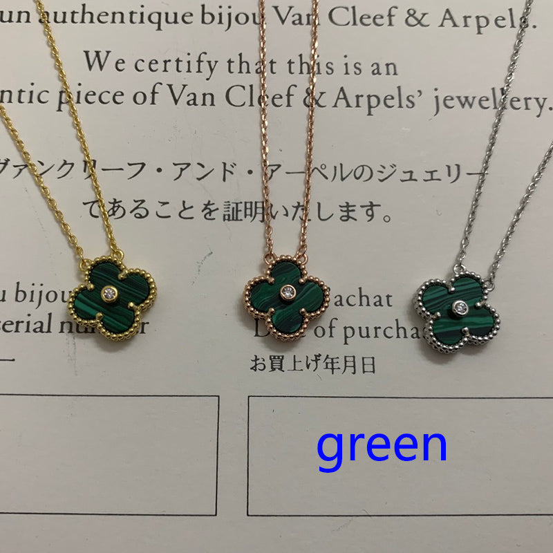 5XVA185XDE Stylish 1 flower necklace