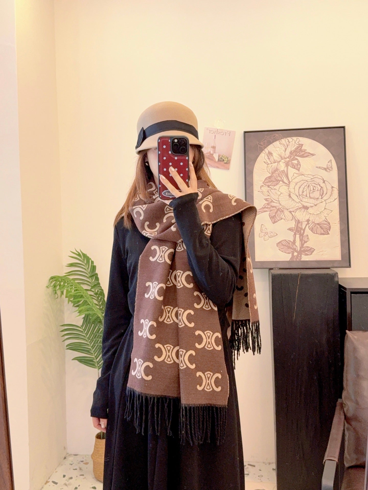 175RA15WDE Stylish Winter Scarves