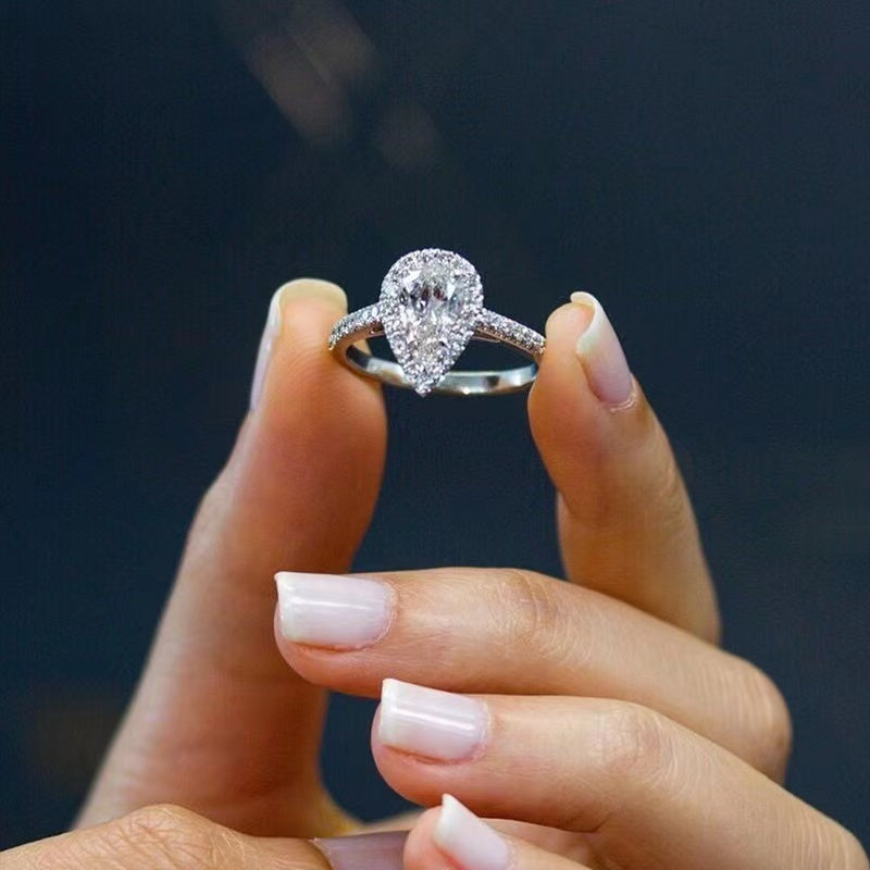 PYA1JDE Stylish Diamond Ring High Quality Wedding Ring