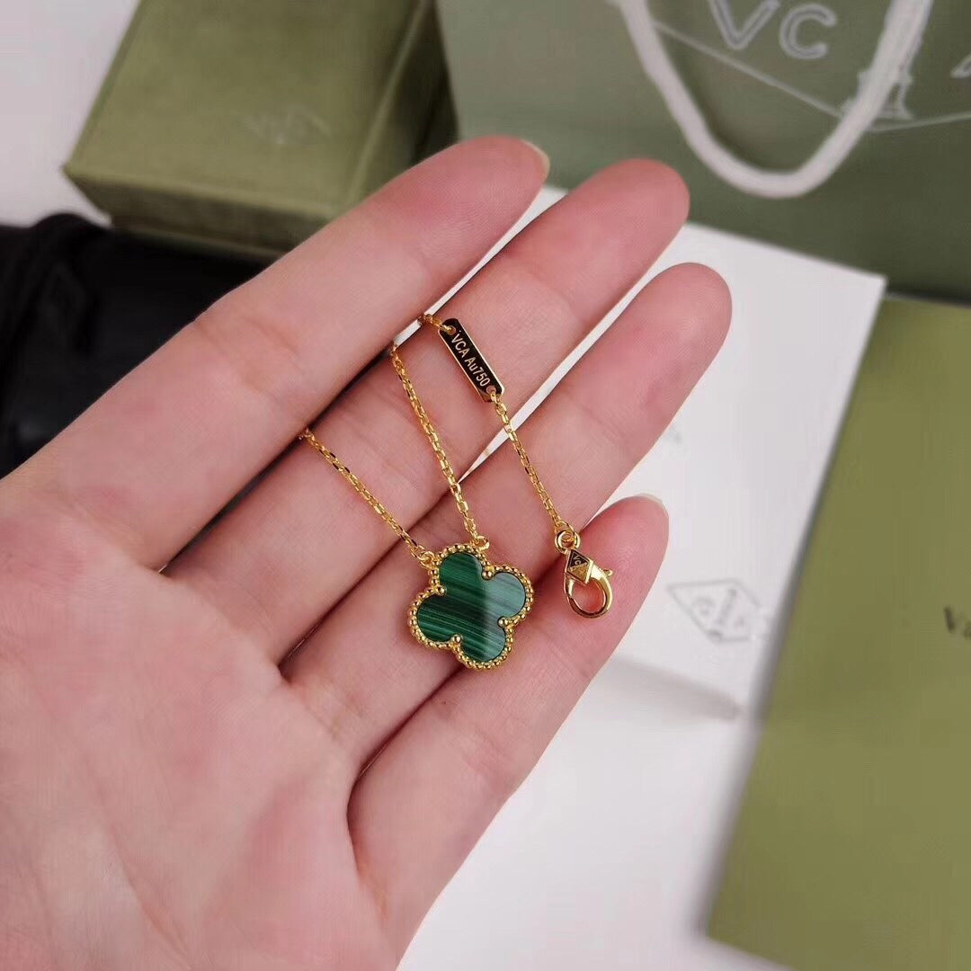 5XVA184XDE Stylish 1 flower necklace