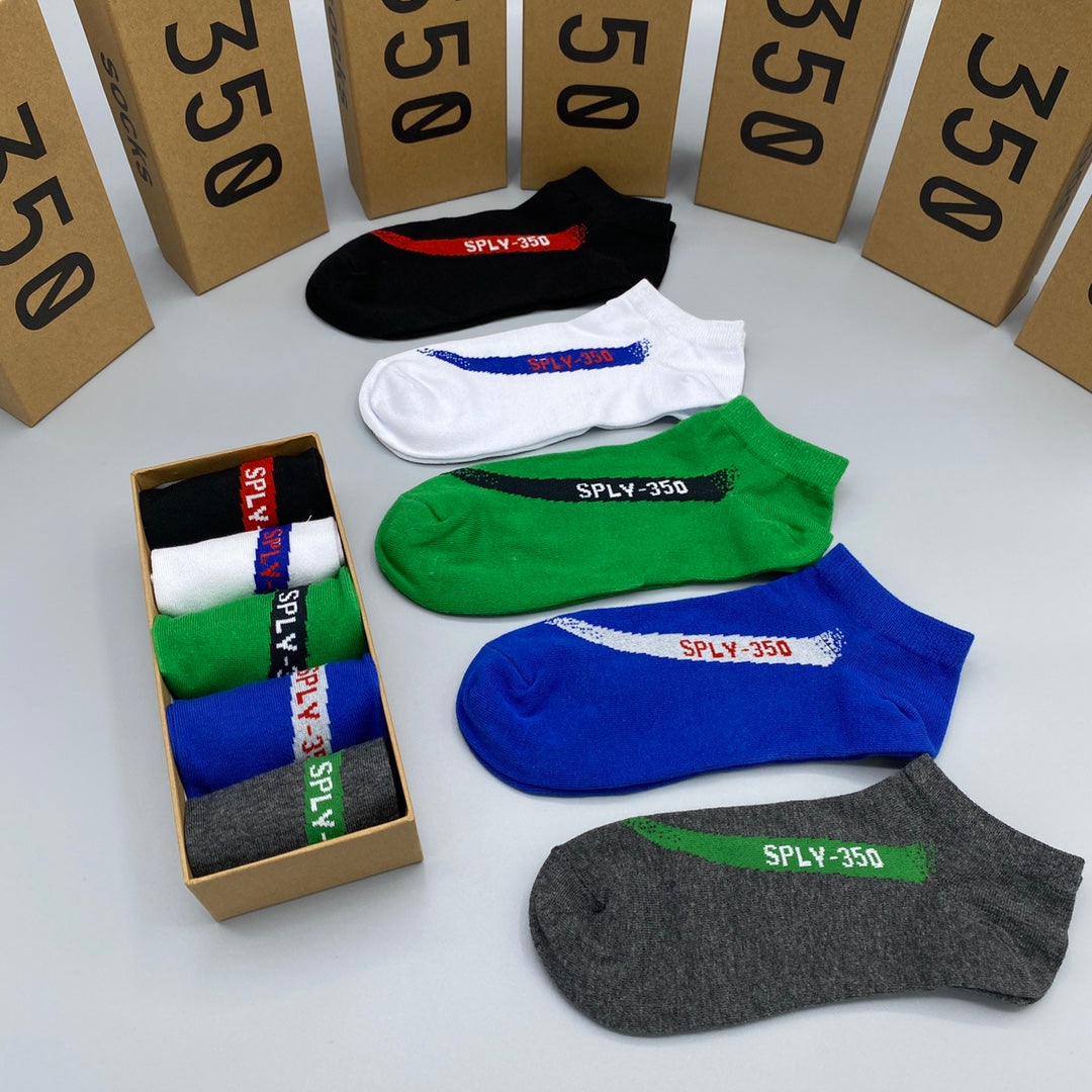 235QA1SDE Stylish socks(5 pairs )