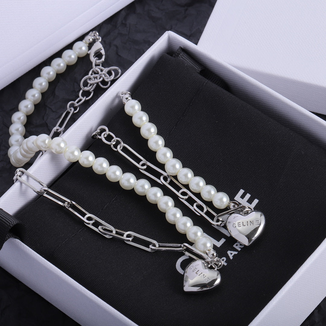 1NCL166XDE Stylish necklace bracelet