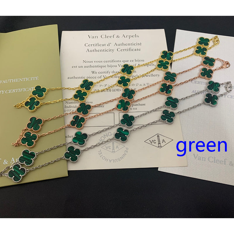 5XVA181XDE Stylish 10 flowers necklaces