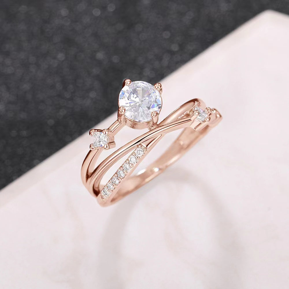 PYA28JDE Stylish Diamond Ring High Quality Wedding Ring
