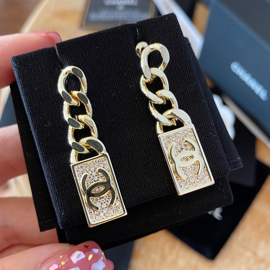 1NC114XDE Stylish necklace earrings