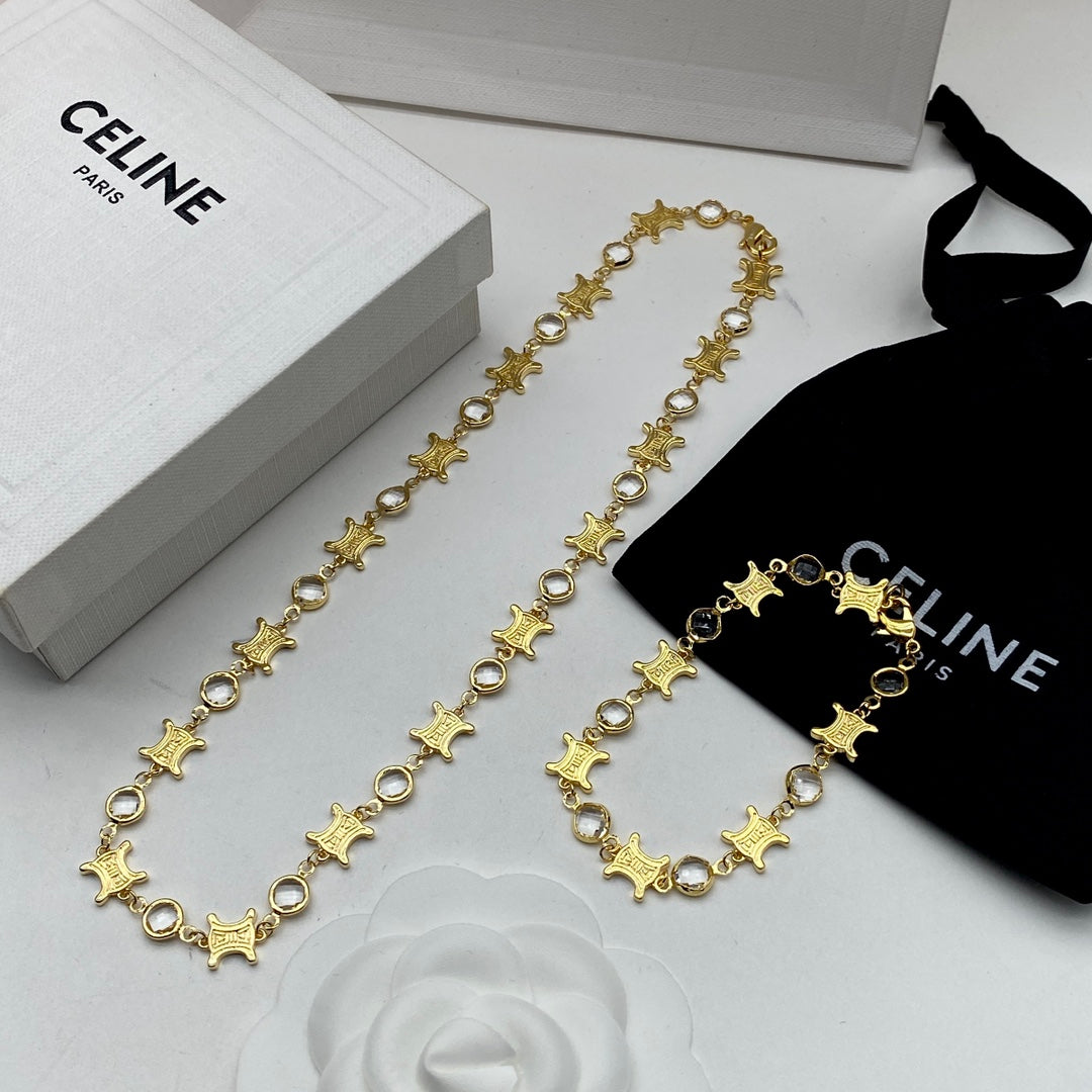 1XCL556XDE Stylish necklace bracelet