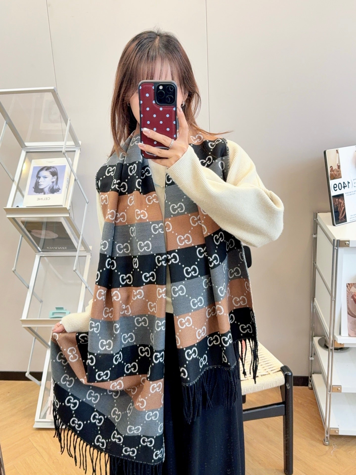 175RB41WDE Stylish Winter Scarves